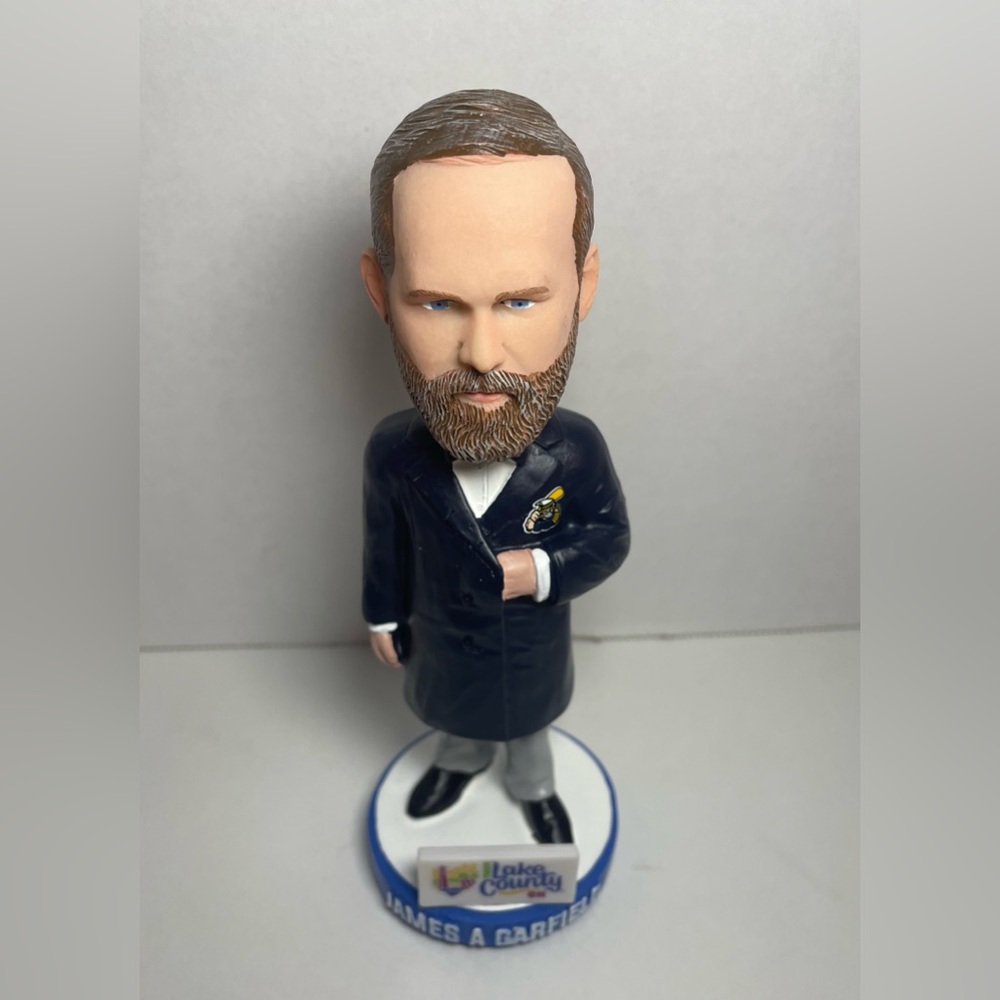 James A. Garfield Bobblehead Lake County Ohio Tour Lake County Captains 2024